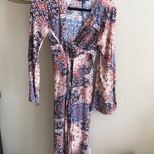 Patterned Maxi Dress